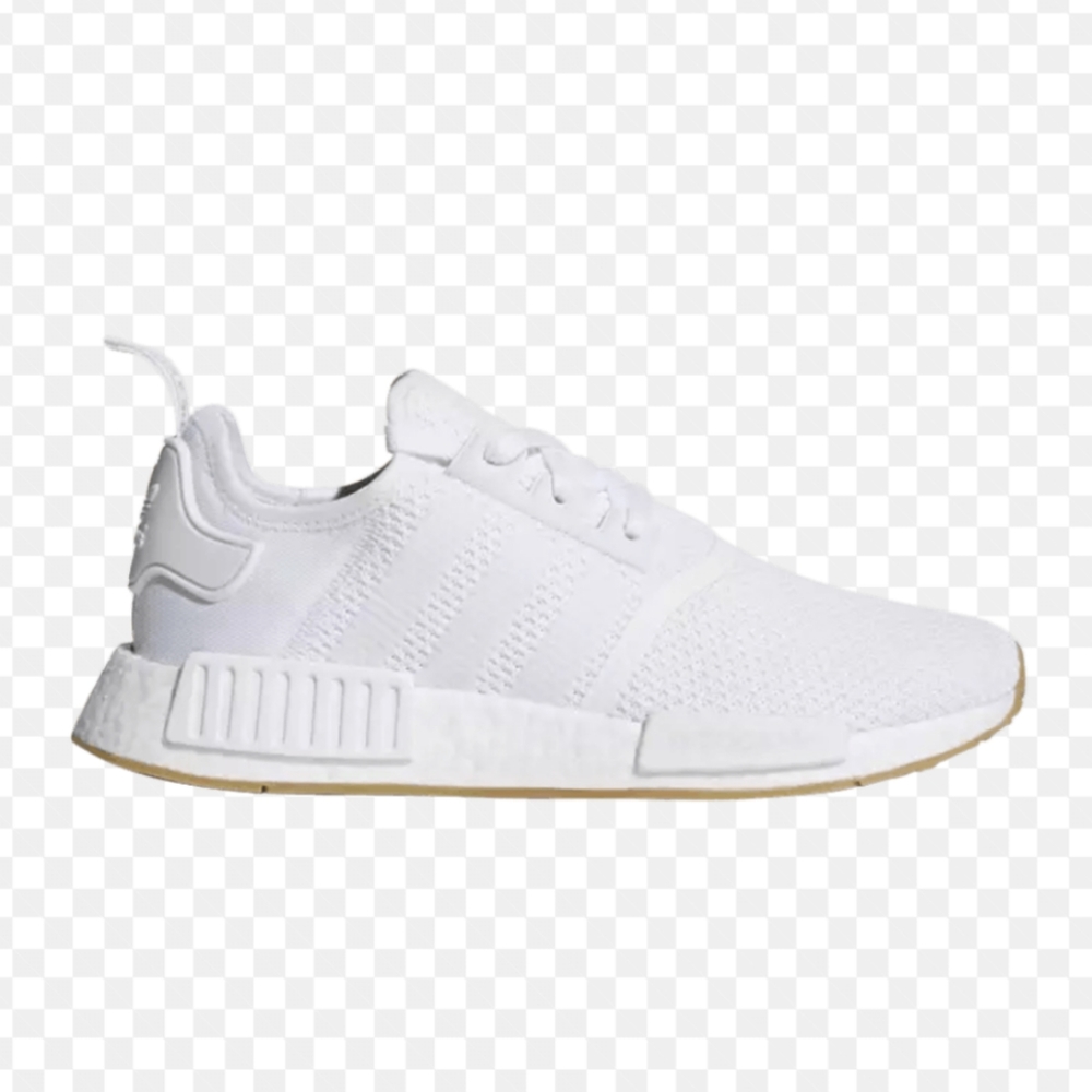 NWT adidas NMD_R1 Women’s All White Running Workout Shoes - Picture 4 of 7